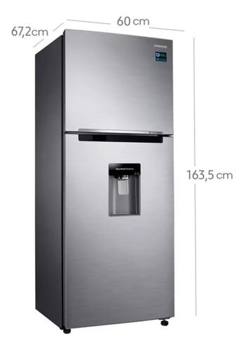 Nevera Refrigerador Samsung No Frost 295l Color Silver
