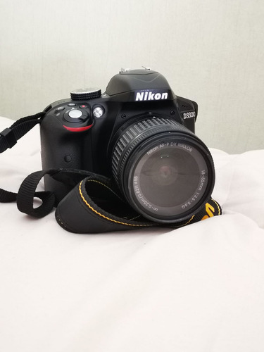  Nikon D3300 Dslr Con Muy Poco Uso