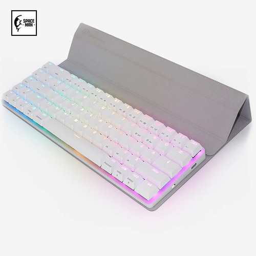 Teclado Mecánico Skyloong Nt68 Bluetooth Low Profile Blanco