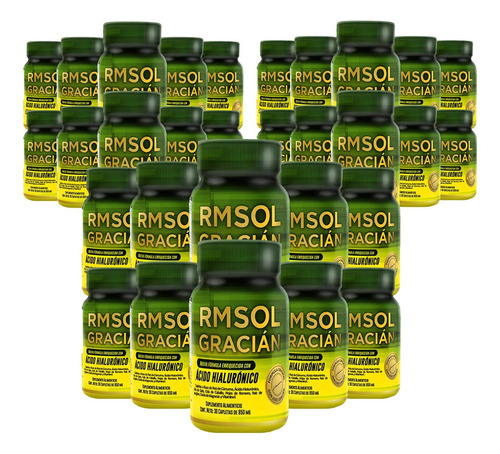 Rmsol Gracian. 30 Frascos Contenido Neto 30 Capletas C/u Sabor Sin Sabor