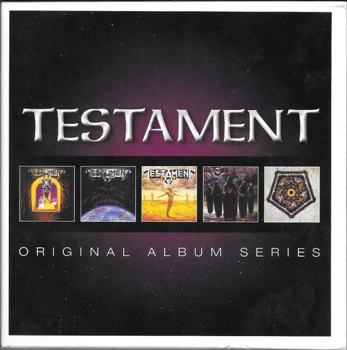Testament - Original Album Series - 5 Cds Nuevo Importado