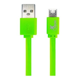 Cable De Carga Y Datos Microusb A Usb A Plano Xtech