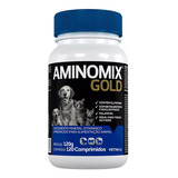 Suplemento Aminomix Gold Para Cães E Gatos 120 Comprimidos