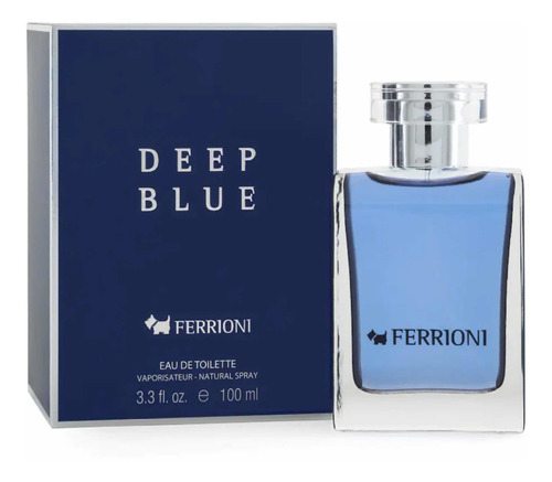 Ferrioni Deep Blue 100ml Edt Caballero Original