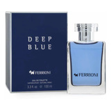 Ferrioni Deep Blue 100ml Edt Caballero Original