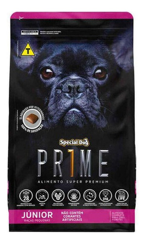Ração Special Dog Prime Cães Junior Raças Pequenas 10kg