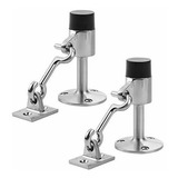 Modern Door Stopper With Hook Stainless Steel Door Stop With