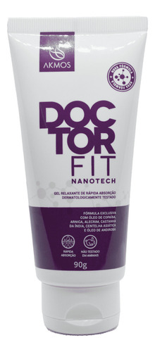 Doctor Fit Embalagem 90g Gel Alivio Das Dores Akmos