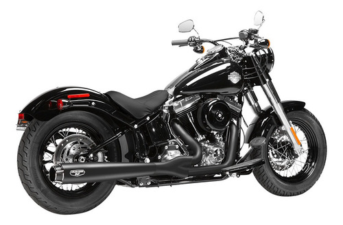 Mofle Magnaflow  Ness-comp 2 Into 1 Blk/blk Softail 86-17