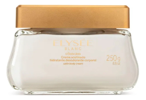 Elysée Blanc Creme Acetinado Hidratante Corporal O Boticário