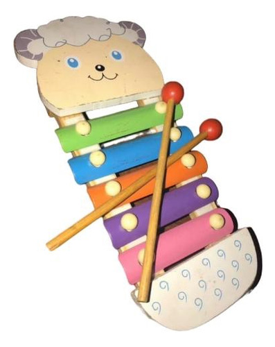 Xilofono Animalitos Instrumento Juguete Infantil Oveja