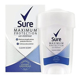 Sure Women Maximum Protection Clean Scent Cream Anti-perspir