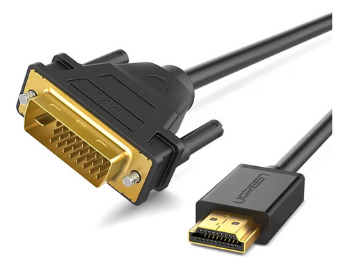 Cabo Hdmi Para Dvi Ugreen Macho Resolução 4k/60hz 2 Metros