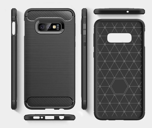 Funda Carbono Antigolpe Para Samsung S10e Palermo