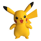 Miniatura Pikachu Pokémon Impressão 3d 11 Cm De Altura