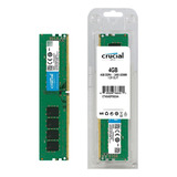 Memoria Ram 4gb Pc - Crucial - Ddr4 - Ct4g4dfs824a - 2400mhz