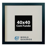 Moldura 40x40cm Com Fundo Sem Vidro Fotografia Cartazes