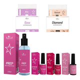 Nagel Kit Unha Alongamento 2 Gel Preparadores Full Completo 