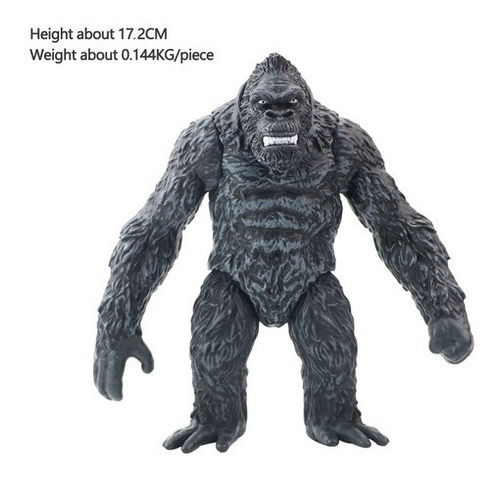 King Kong Figura De Juguete Ladrando Dientes