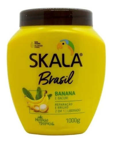 Skala Brasil Nutrición Tropical De Banana Vegana X1kg