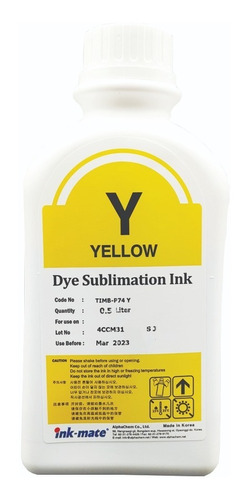 Tinta Sublimación Premium Compatible Con/epson 500ml Colores