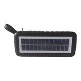 Radio Parlante Solar, Recargable, Usb, Bluetooth, Sy -918