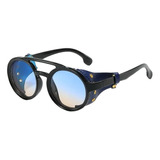 Gafas De Sol Rustic Mad Max Cuero Lateral   Witness Azul