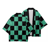 Kimono Haori De Demon Slayer Kimetsu No Yaiba P/cosplay