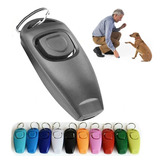 Silbato Con Clicker Entrenamiento Perro Mascota