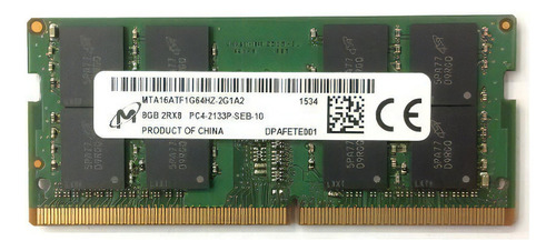 Memoria Ram 8gb 1 Micron Mta16atf1g64hz-2g1a2