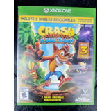 Crash Bandicoot Trilogy Xbox One Físico Juego Original 