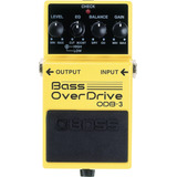 Pedal Boss Odb3 - Overdrive Bass Efecto Bajo
