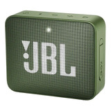 Parlante Jbl Go 2 Portátil Con Bluetooth Waterproof Green 