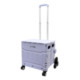 Mu:4life 45 L Carrito Multiuso Plegable Rueda Subir Escalera