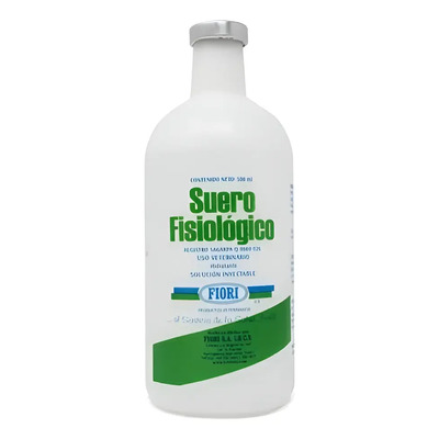 Suero Fisiológico 500 Ml Bovinos Equinos Porcinos | MercadoLibre