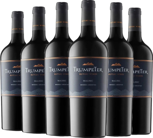 Vino Trumpeter Malbec 750ml. Caja 6 Botellas