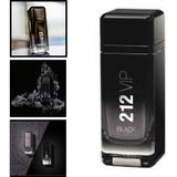 Perfume 212 Vip Black Carolina Herrera Eau De Parfum 200 Ml Masculino - Original