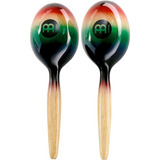 Maracas De Madera Meinl Mwm Redondas / Ovaladas Color Mwm1mc (ovaladas)