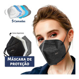 Kit 50 Máscaras Kf94 Proteção Meltblown Kn95 Reutilizável