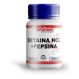 Cloridrato De Betaína 100 Mg + Pepsina 50 Mg 60 Cápsulas