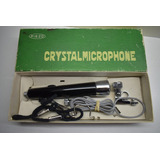 Antiguo Microfono Piezo Crystalmicrophone Bm-3 Japan 1950