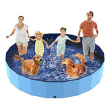 Piscina Plegable Para Perros, Niños Y Mascotas Grandes - 97 