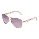 Guess Gafas De Sol De Aviador De Metal Para Mujer