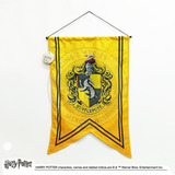 Banderín De Hufflepuff Original Estandarte Tela Harry Potter