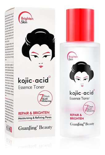 Repare O Ácido Kójico Brighten Essence Toner Guanjing And