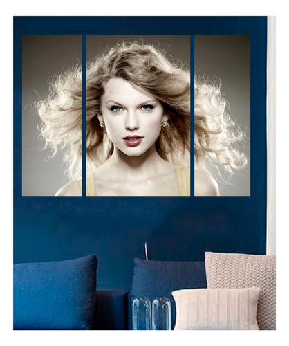 Cuadro Decorativo Taylor Swift Eras Tour Musica En 3 Piezas