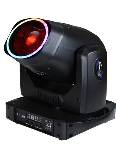 4 Moving Head Beam 150w Prisma Borda De Led Gobos+cores Case