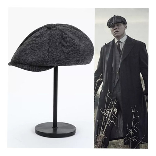 Boina Hombre Octogonal Estilo Peaky Blinders 