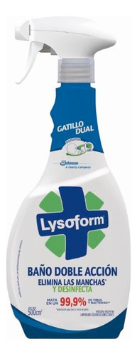 Limpiador Lysoform Baño Doble Acción Con Gatillo 500ml