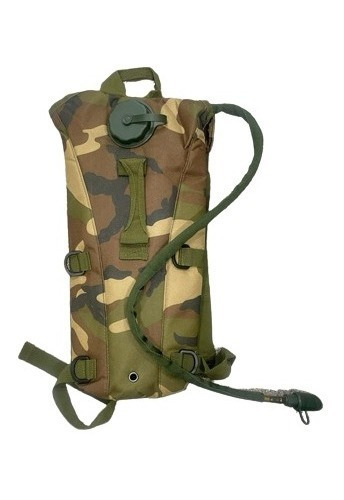 Mochila Camelback Hidratante Tactica Bolsa Agua 3l Camuflado